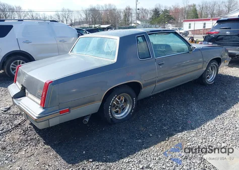 1985 Oldsmobile Cutlass Salon from USA, damaged, VIN 1G3GK790FR368655